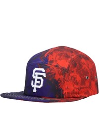 PRO STANDARD Bluered San Francisco Giants Dip Dye Adjustable Hat