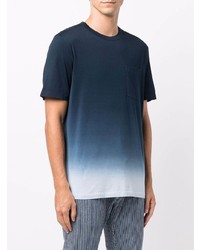 Theory Dip Dye Cotton T Shirt