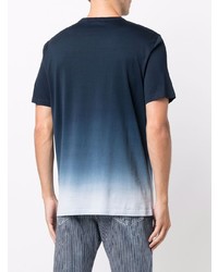 Theory Dip Dye Cotton T Shirt