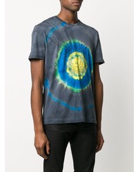 Versace Medusa Tie Dye Print T Shirt