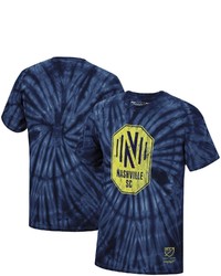 Mitchell & Ness Navy Nashville Sc Vintage Tie Dye T Shirt