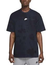 Nike Sportswear Oversize Tie Dye T Shirt In Thunder Bluelight Blue At Nordstrom