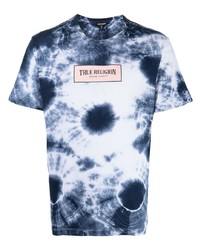 True Religion Tie Dye Print Cotton T Shirt