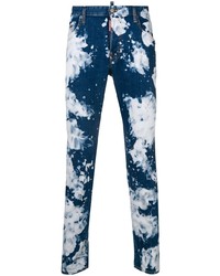Navy Tie-Dye Jeans