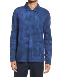 Ted Baker London Crown Pique Long Sleeve Polo