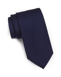 Eton Woven Silk Tie Navy One Size