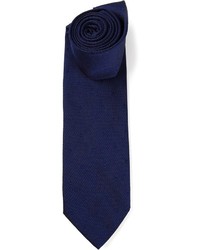 Marinella Vintage Zip Zag Dotted Tie