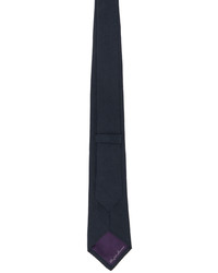 Ralph Lauren Purple Label Navy Linen Tie