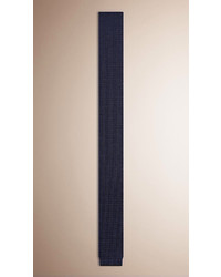 Burberry Slim Cut Knitted Silk Tie
