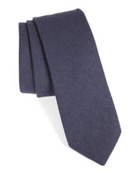 1901 Solid Linen Cotton Tie
