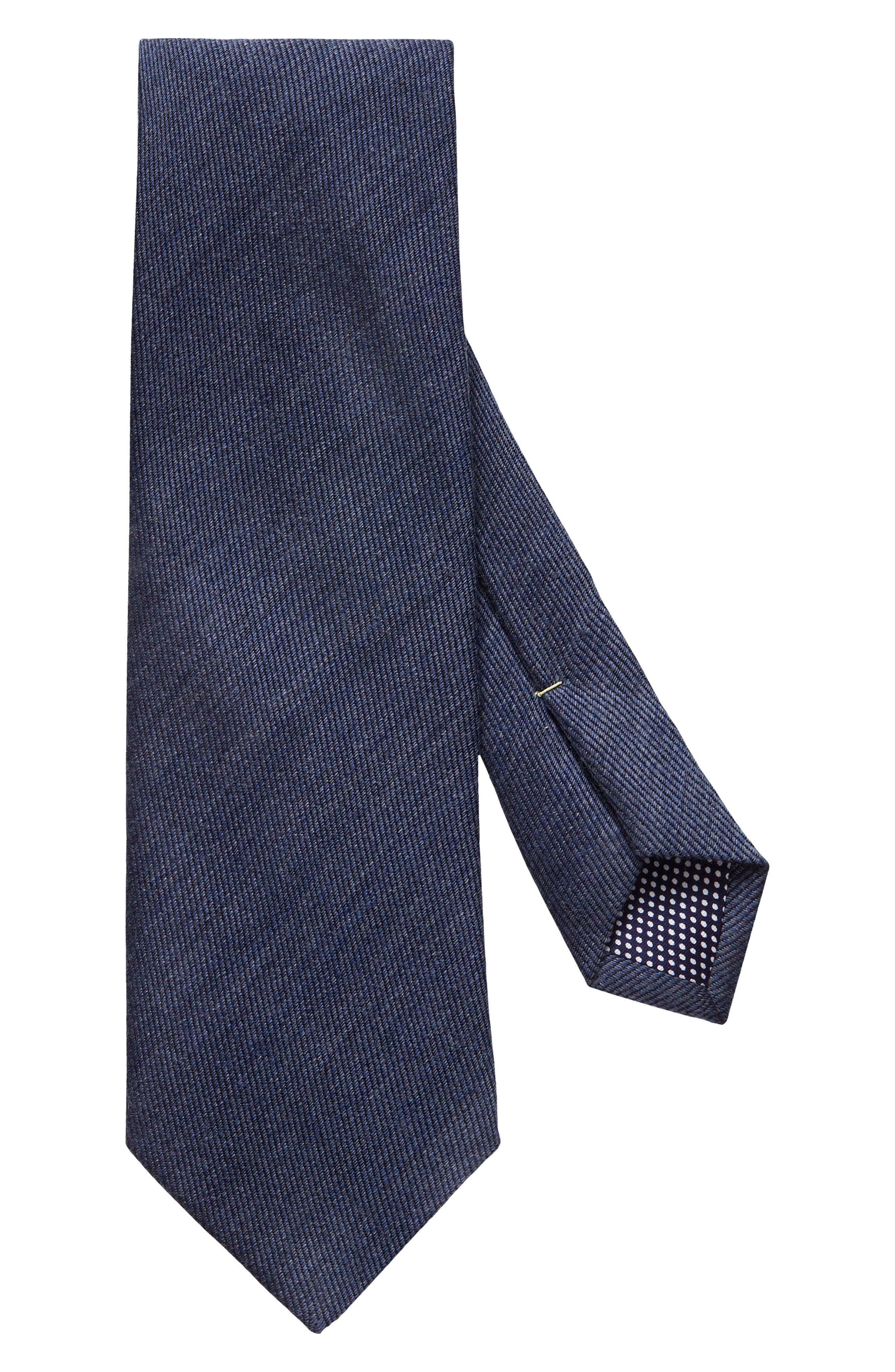 Eton Solid Wool Blend Tie, $93 | Nordstrom | Lookastic