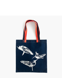 J.Crew For The Wildlife Conservation Society Whale Tote