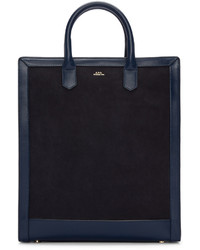 A.P.C. Navy Gisele Tote