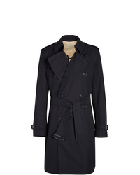 Burberry Archive Logo Lined Cotton Gabardine Trench Coat
