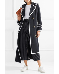 Thom Browne Asymmetric Med Shell Trench Coat