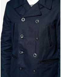 Asos Brand Trench Coat With Military Detail
