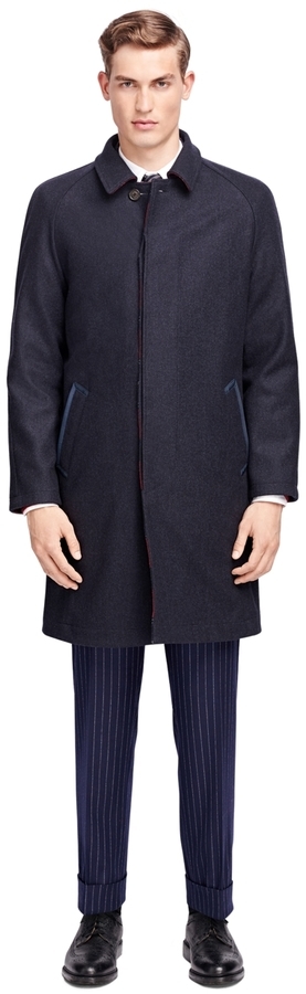 brooks brothers reversible trench coat
