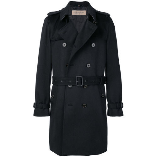 Burberry Cashmere Trench Coat, $1,934 | farfetch.com | Lookastic