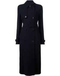DKNY Long Belted Trench Coat