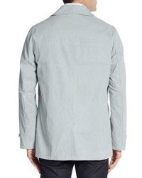 Ben Sherman Double Breasted Cotton Blend Jacket