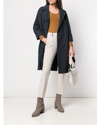 Peserico Double Breasted Trench Coat