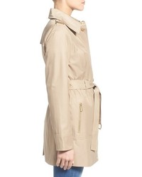 MICHAEL Michael Kors Michl Michl Kors Snap Front Belted Trench Coat