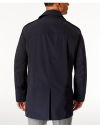Kenneth Cole New York Ray Button Front Raincoat