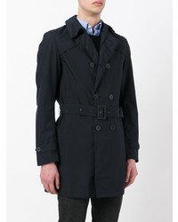 Herno Slim Fit Trench Coat