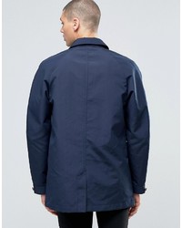 Fred Perry Trench In Blue Granite