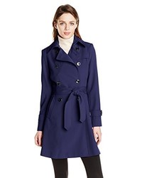 Trina Turk Juliette Double Breasted Trench Coat