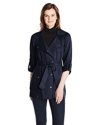 Vince Camuto Soft Double Breasted Trench Coat
