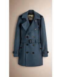 Burberry Virgin Wool Cashmere Trench Coat