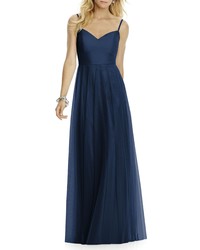 After Six Sleeveless Tulle A Line Gown