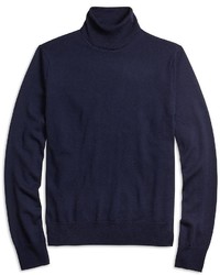 Brooks Brothers Saxxon Wool Turtleneck Sweater