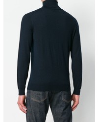 Loro Piana Cashmere Textured Turtleneck Sweater