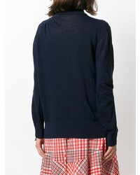 Sacai Diagonal Zip Sweater
