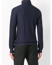 Paolo Pecora Roll Neck Fitted Sweater