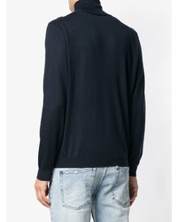 Laneus Roll Neck Fitted Sweater