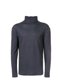 Majestic Filatures Roll Neck Fitted Sweater