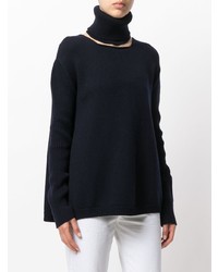 Societe Anonyme Socit Anonyme Detachable Roll Neck Jumper
