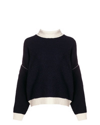 Givenchy Zipped Sleeves Turtleneck Jumper