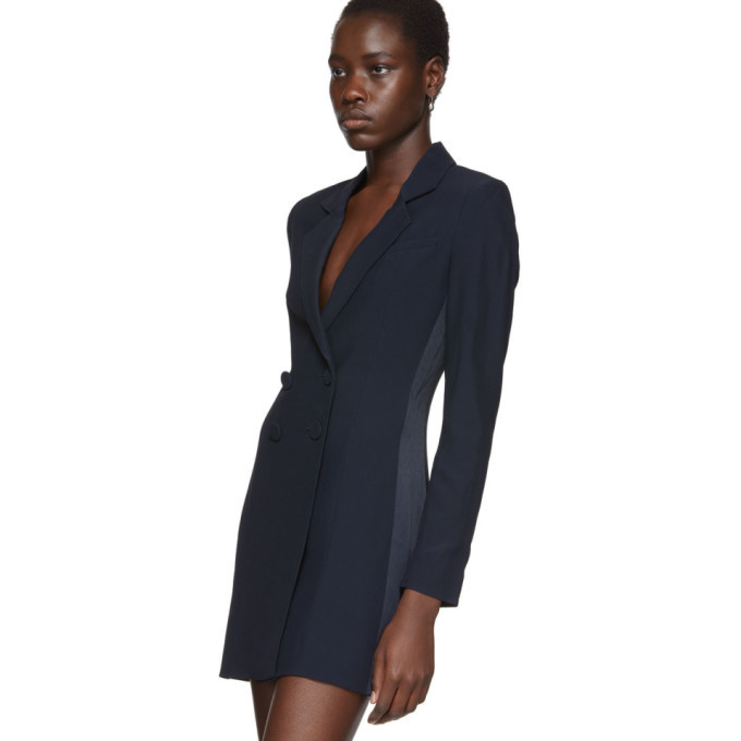 Kiki de Montparnasse Navy Tuxedo Dress, $323 | SSENSE | Lookastic