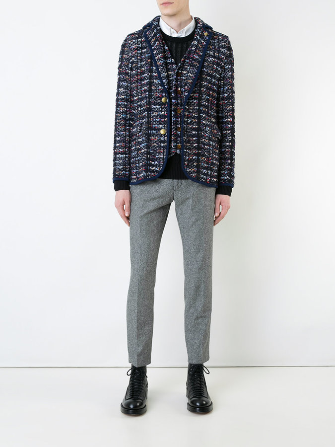 Coohem Tweed Blazer, $659 | farfetch.com | Lookastic