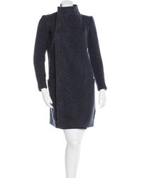 Rick Owens Wool Tweed Coat
