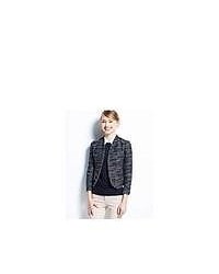 Ann Taylor Fringed Tweed Jacket