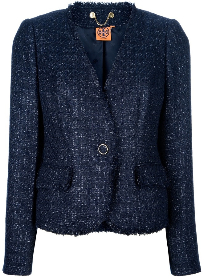 Tory Burch Tweed Blazer, $738  | Lookastic