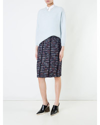 Coohem Tweed Pencil Skirt