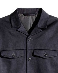 H&M Cotton Twill Shirt Jacket