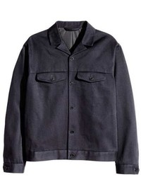 H&M Cotton Twill Shirt Jacket