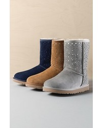 UGG Classic Short Flora Suede Boot